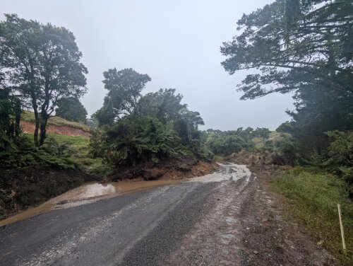 Heavy rain and strong wind warnings in place for Kaipara